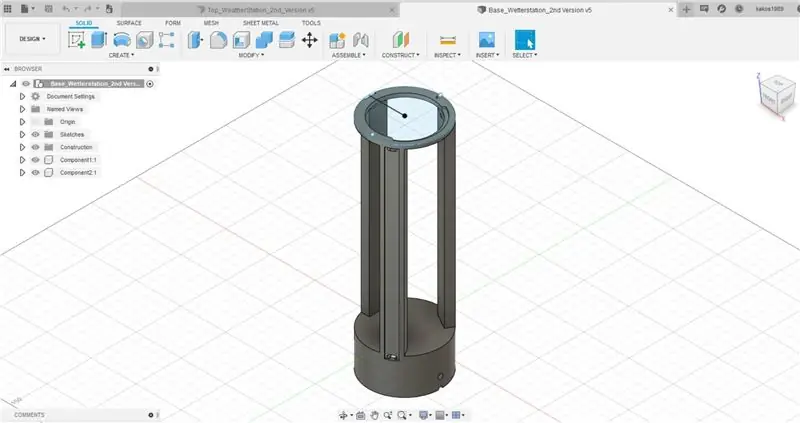 Creazione di telai di base e superiori