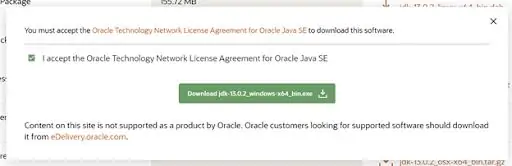 Laden Sie das Java-JDK herunter