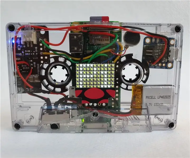 Cassette Pi IoT Scroller: 7 ขั้นตอน (พร้อมรูปภาพ)