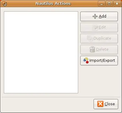 Nautilus Actions