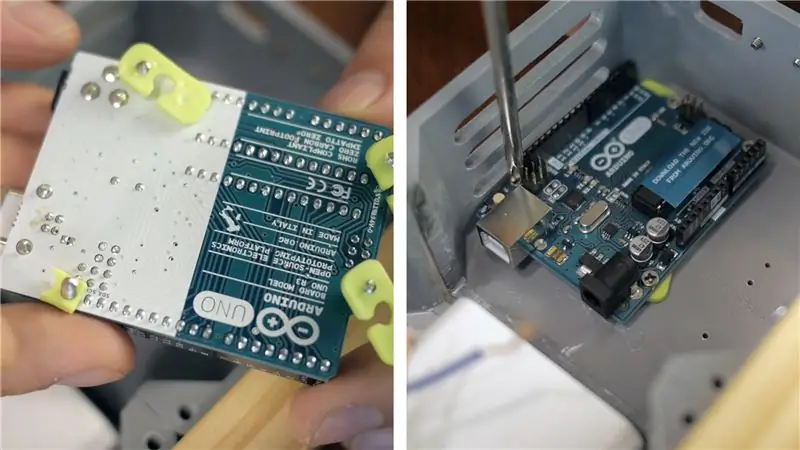 Montirajte Arduino u kućištu