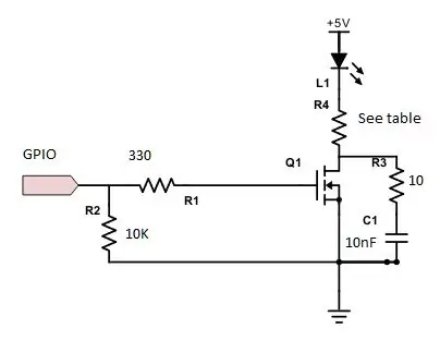 አስፈላጊ ክፍሎች - የ LED ቁጥጥር ወረዳ