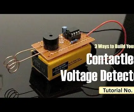 Contactloze spanningsdetector: 15 stappen (met afbeeldingen)