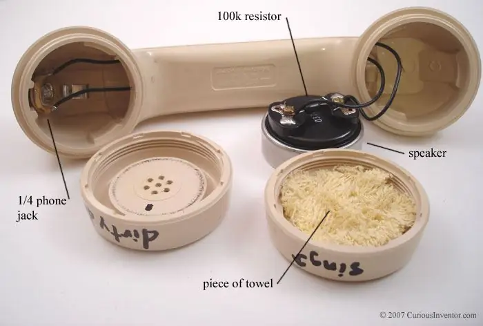 Hacer un micrófono LoFi con un altavoz de teléfono antiguo