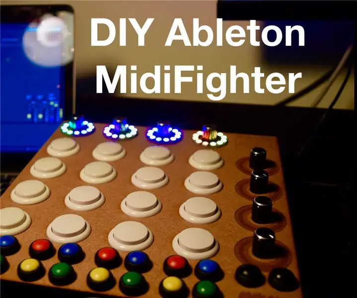 משגר Ableton משגר MidiFighter: 6 שלבים