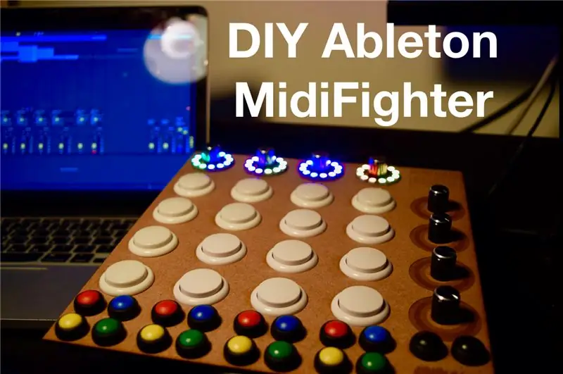 DIY Ableton Launcher MidiFighter