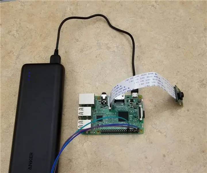 Bezpečnostní kamera Raspberry Pi: 11 kroků (s obrázky)