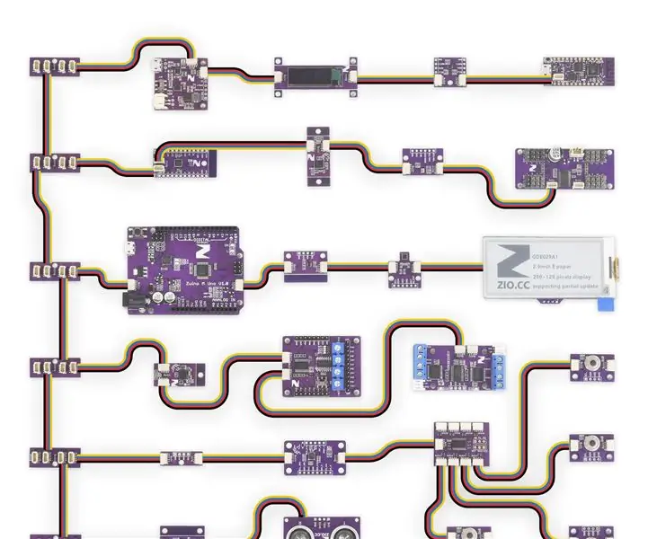 Introductie van I2C met Zio-modules en Qwiic: 6 stappen