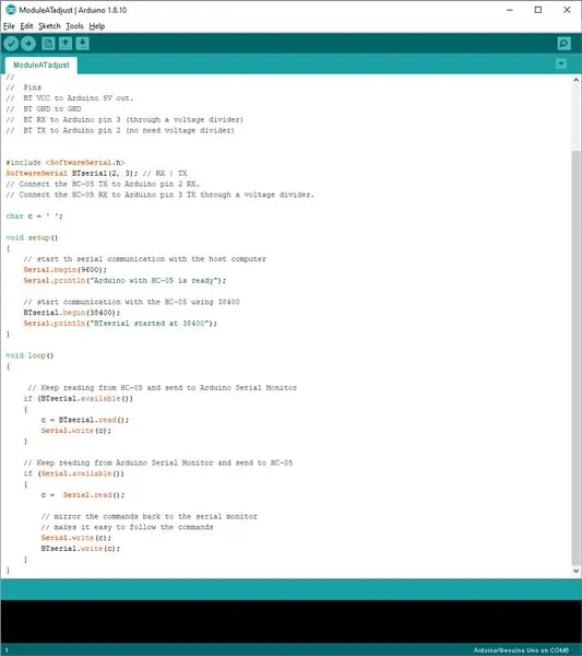 Memprogram Modul Bluetooth