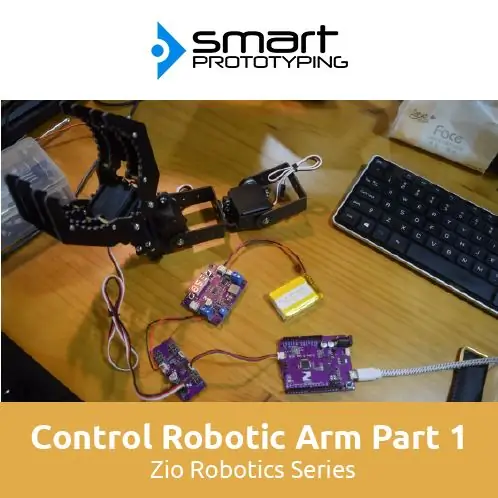 Kontrolloni një krah robotik me module Zio Pjesa 1