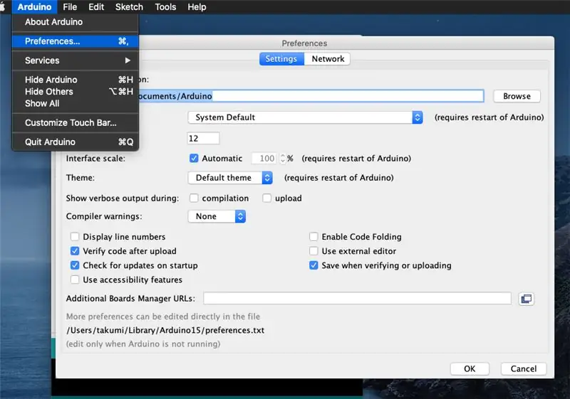 I-setup ang Arduino IDE