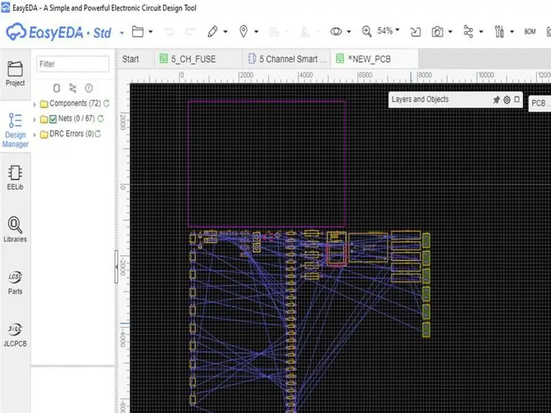 PCB Layout & Componant Aranjımanı