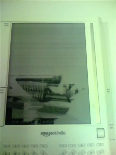 Transplante de tela de E-ink Amazon Kindle de um leitor Sony: 6 etapas (com imagens)