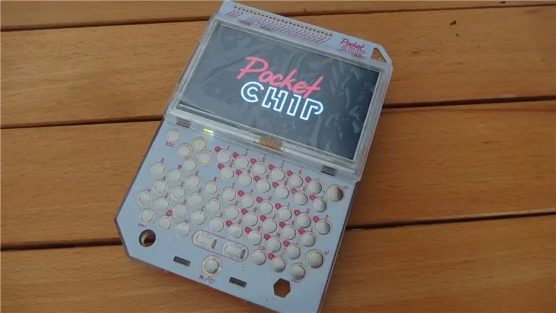 Pocket Chip: Hvordan lage blinkende en LED