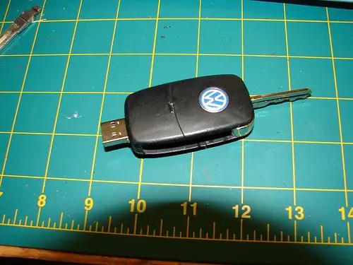 USB و Flip Key: 3 خطوات