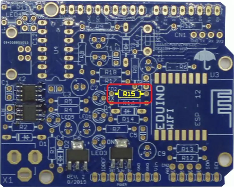 Lut R15: Rezystor 220 KOhm