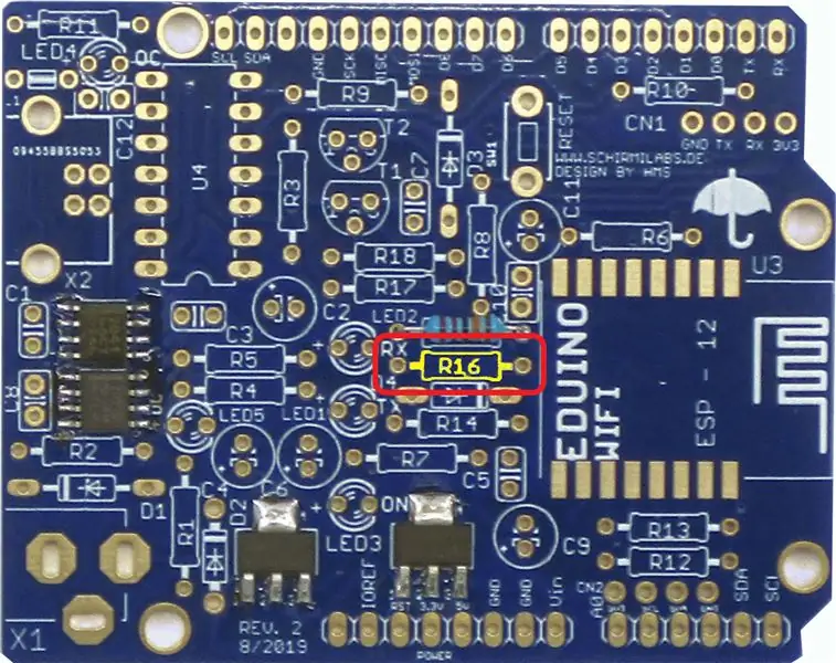 Hàn R16: Điện trở 100 KOhm