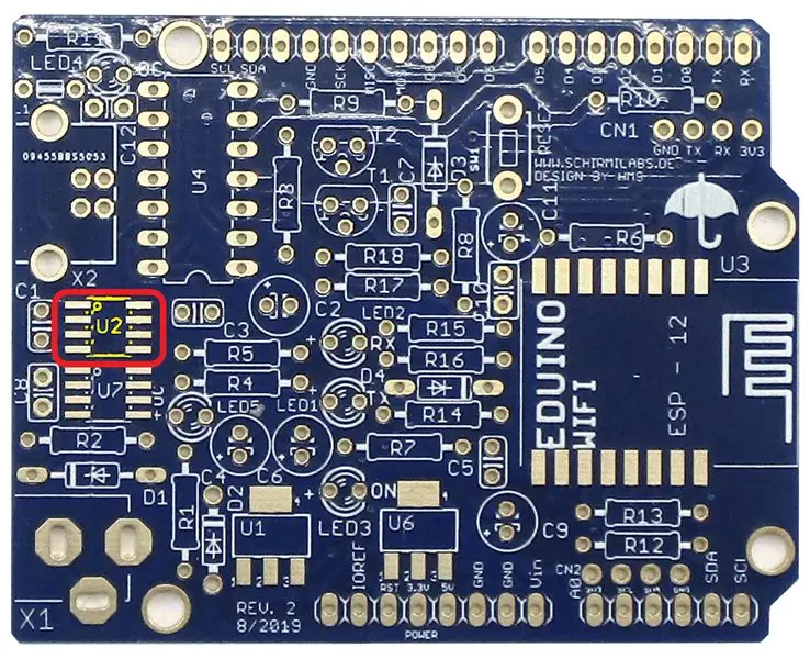 Solder U2: TPS 2041