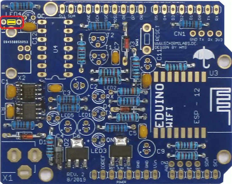 Solder L1: Ferrit Bead