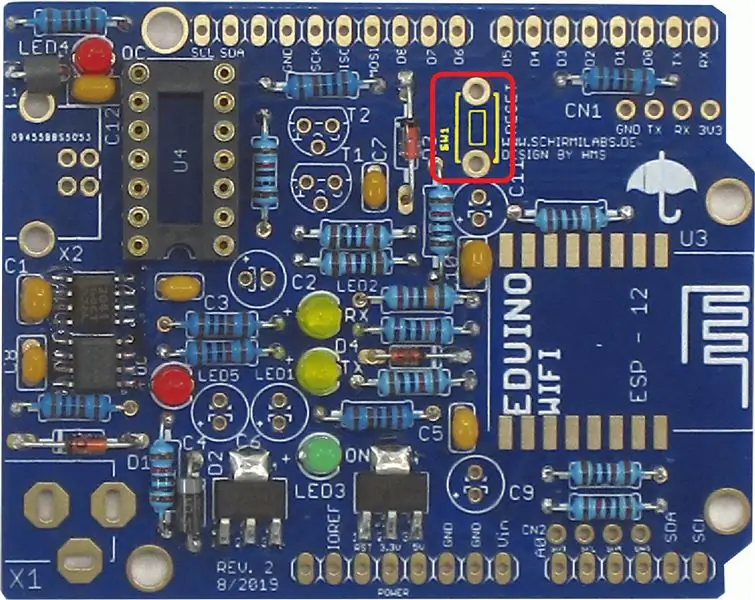 Lehim SW1: Tact Switch 3x6