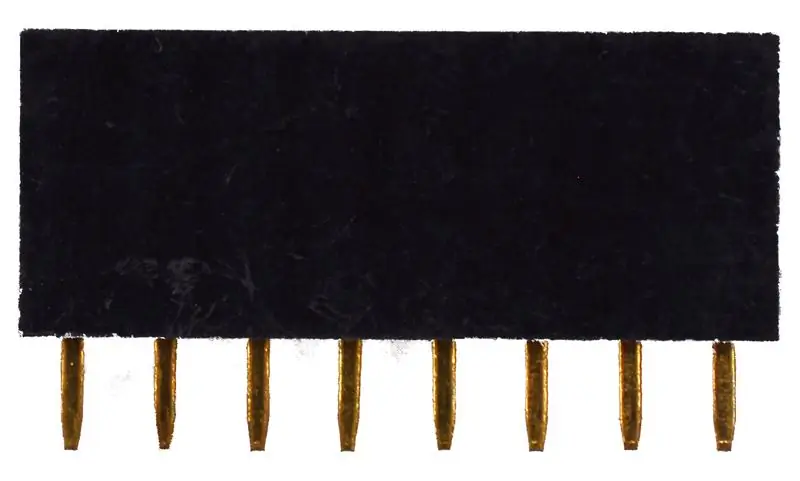 Solder Power: Header Wanita 8 Pin