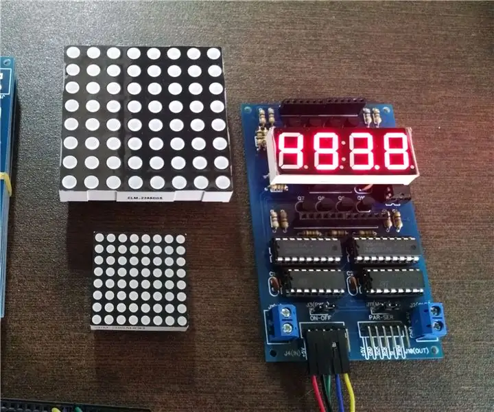 Modul de afișare LED multiplu: 6 pași (cu imagini)