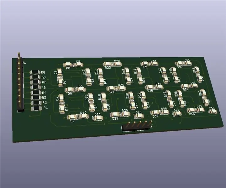 Kohandatud seitsme segmendi kasutamine LED -i abil: 5 sammu