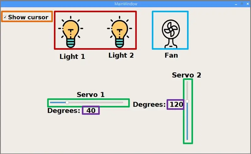 Interface do projeto QT