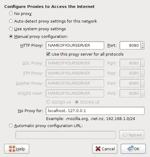 Configure seus computadores clientes