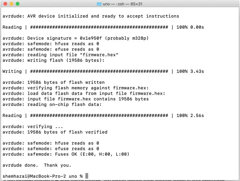 Otpremite Arduino program