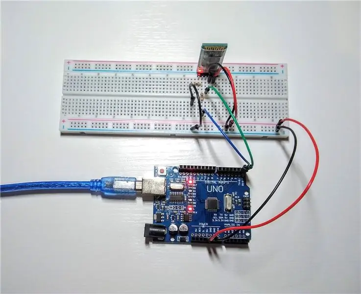 Connecteu el mòdul Bluetooth