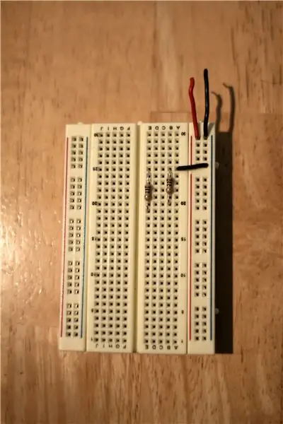 Collega il jack alla breadboard