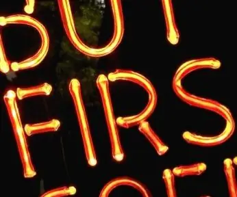 Hogyan készítsünk reális műszálas neon feliratot - szuper fényes!: 8 lépés (képekkel)