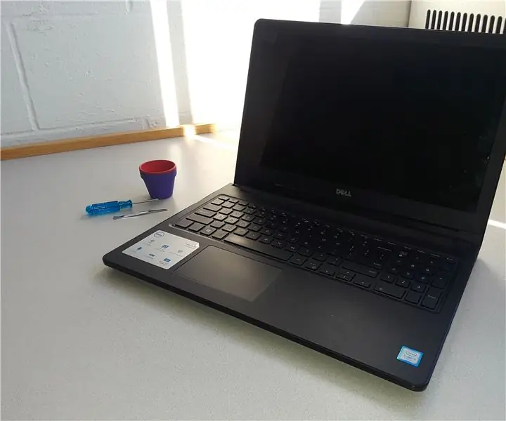 Toegang krijgen tot een Dell Inspiron 15 3000 serie harde schijf: 10 stappen