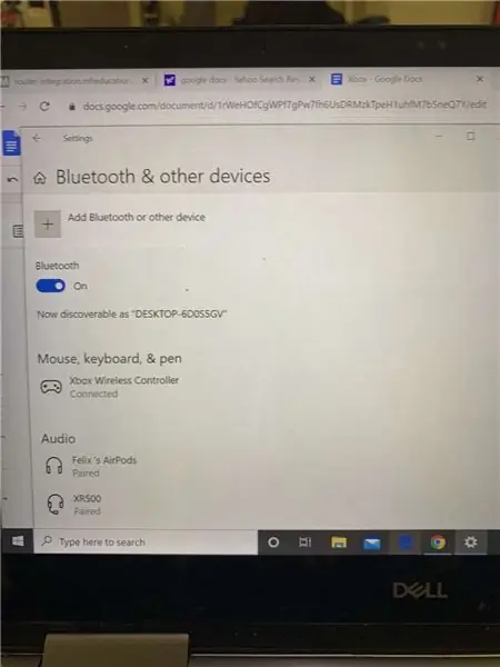 Prepričajte se, da je Bluetooth vklopljen