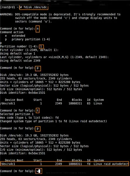 Drive Partitioning برای RAID