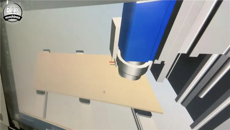 Montagem dos suportes do núcleo: opção 2 - usando máquina CNC