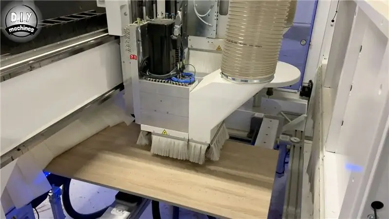 De kernsteunen monteren: optie 2 - CNC-machine gebruiken