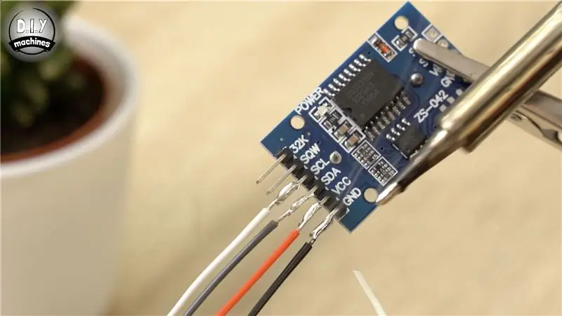 Conexión de DS3231 a Arduino