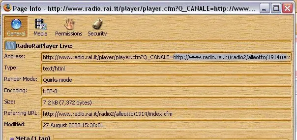 Snimite URL audio strujanja