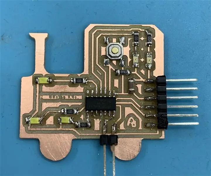 مرحبا القطار! ATtiny 1614: 8 خطوات (مع صور)