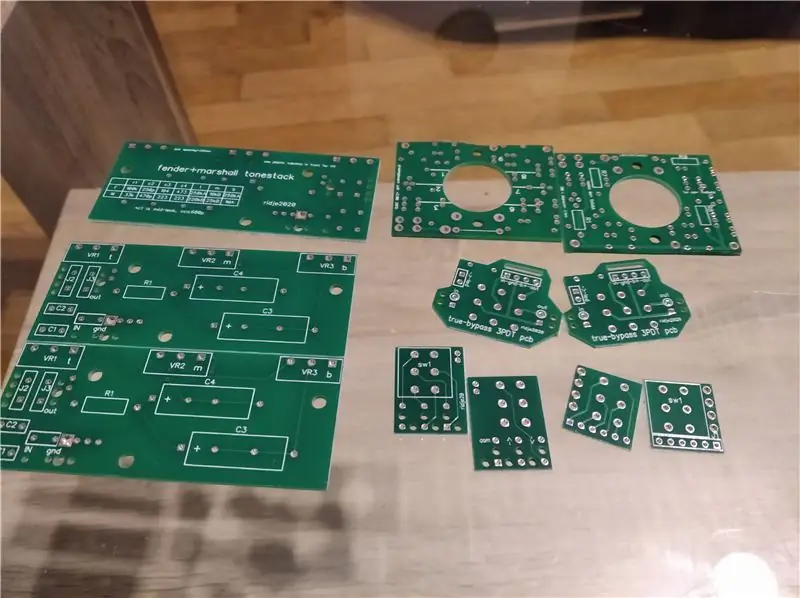 سری PCB های جهانی برای Tube Amp Build