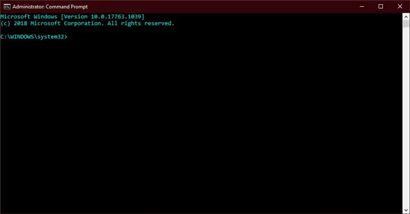 Chạy Command Prompt với tư cách quản trị viên