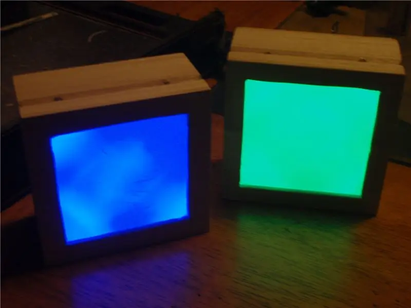 LED kantel ligkas: 5 stappe (met foto's)