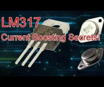 ¡Secretos de impulso actuales del LM317 !: 4 pasos