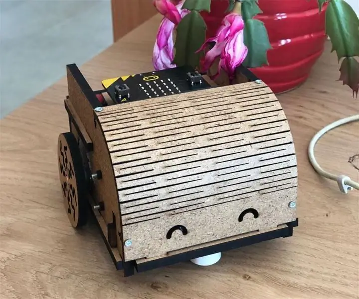 DIY Educational Micro: bit Robot: 8 trinn (med bilder)