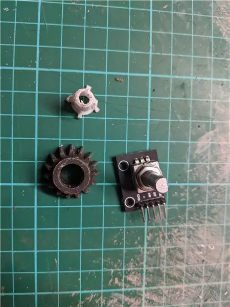 Retro Up Rotary Encoder