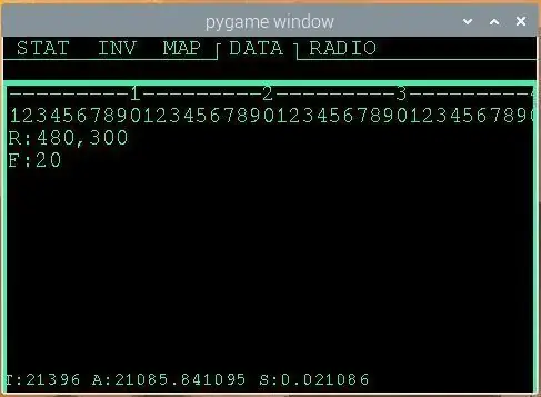 Pantalla de datos