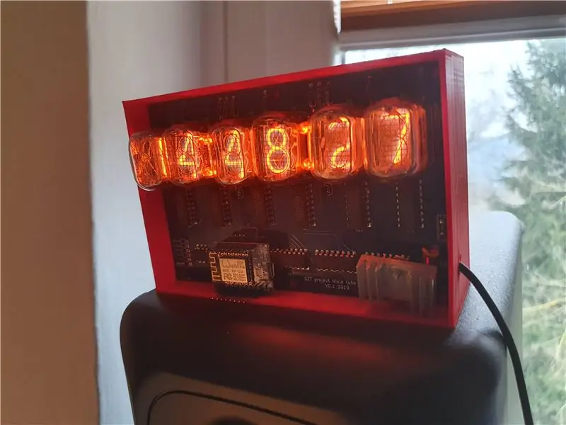 Encore une autre horloge Nixie