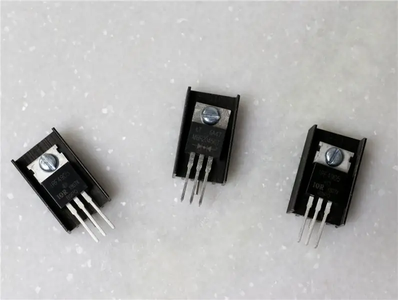 Mempersiapkan MOSFET